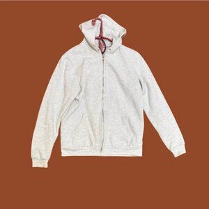 Aritzia Zip-Up Light Heather Grey Medium Hoodie :)